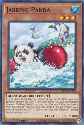 Jabbing Panda (MP21-EN219) - Common - 2021 Tin of Ancient Battles