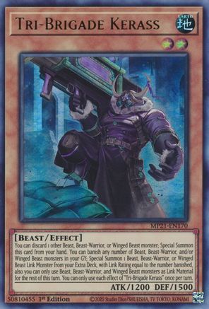 Tri-Brigade Kerass (MP21-EN170) - Ultra Rare - 1st Edition - 2021 Tin of Ancient Battles