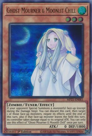 Ghost Mourner & Moonlit Chill (MP21-EN061) - Ultra Rare - 1st Edition - 2021 Tin of Ancient Battles