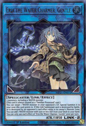 Eria the Water Charmer, Gentle (MP21-EN072) - Ultra Rare - 2021 Tin of Ancient Battles