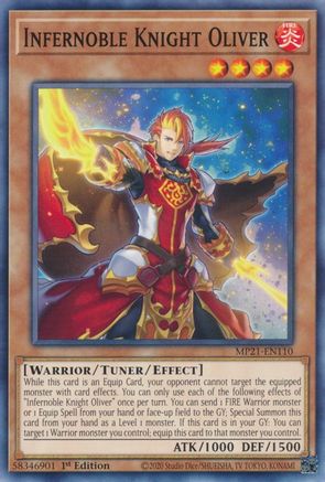 Infernoble Knight Oliver (MP21-EN110) - Common - 2021 Tin of Ancient Battles