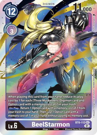 BeelStarmon (BT6-112) Foil Secret Rare - Double Diamond