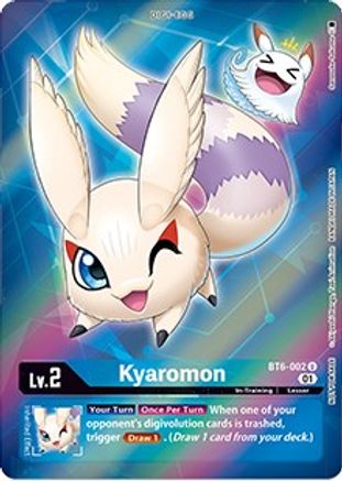 Kyaromon (Box Topper) (BT6-002) Foil Uncommon - Double Diamond