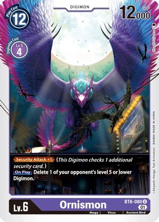 Ornismon (BT6-080)  Uncommon - Double Diamond