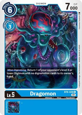 Dragomon (BT6-026)  Common - Double Diamond