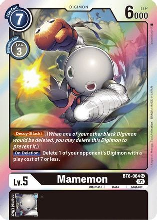 Mamemon (BT6-064) Foil Super Rare - Double Diamond