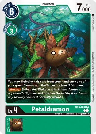 Petaldramon (BT6-050)  Common - Double Diamond