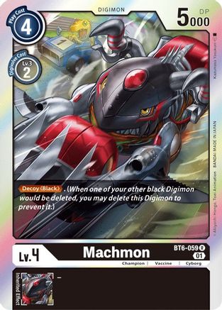 Machmon (BT6-059) Foil Rare - Double Diamond