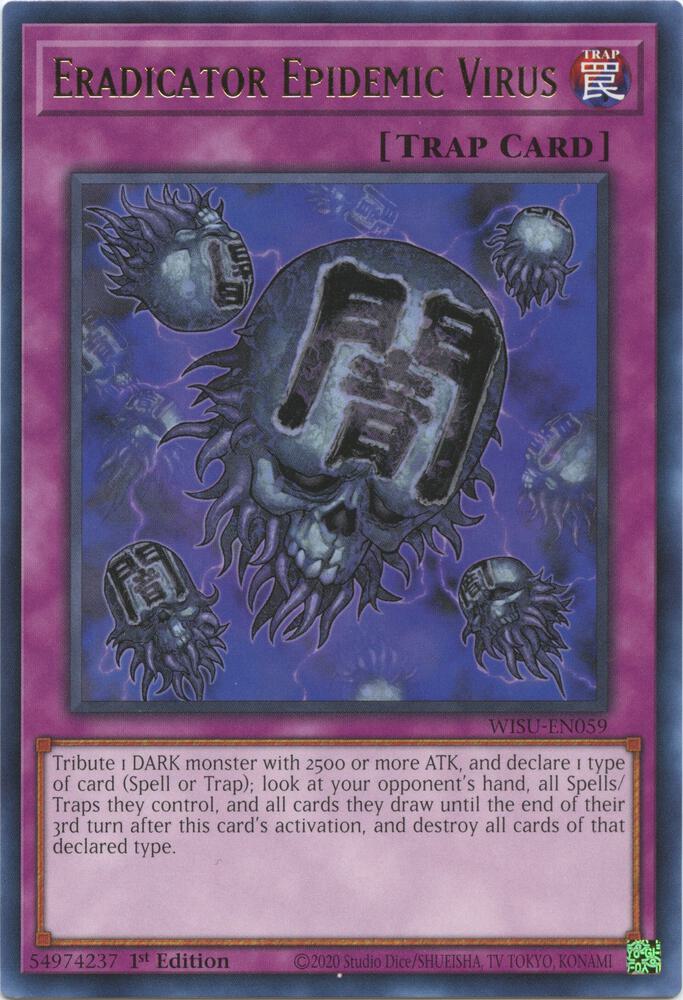 Eradicator Epidemic Virus WISU-EN059 (Wild Survivors)  - 1st Edition