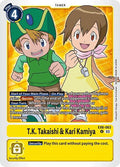TK Takaishi and Kari Kamiya EX6-063 U (Infernal Ascension) 