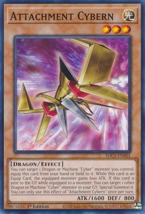 Attachment Cybern (SDCS-EN001) - Common - Structure Deck: Cyber Strike