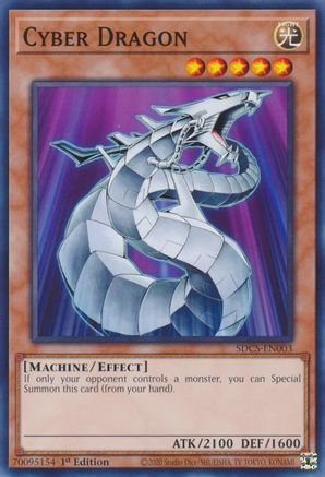 Cyber Dragon (SDCS-EN003) - Common - Unlimited - Structure Deck: Cyber Strike