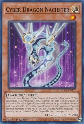 Cyber Dragon Nachster (SDCS-EN007) - Common - Structure Deck: Cyber Strike