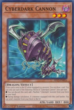 Cyberdark Cannon (SDCS-EN016) - Common - Structure Deck: Cyber Strike
