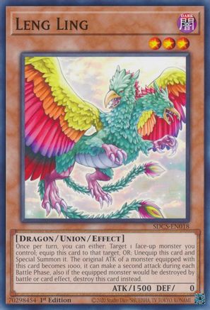 Leng Ling (SDCS-EN018) - Common - Unlimited - Structure Deck: Cyber Strike