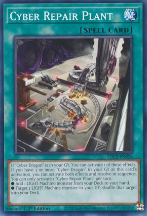 Cyber Repair Plant (SDCS-EN024) - Common - Structure Deck: Cyber Strike
