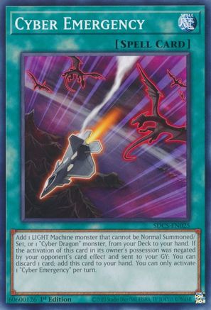 Cyber Emergency (SDCS-EN025) - Common - Structure Deck: Cyber Strike