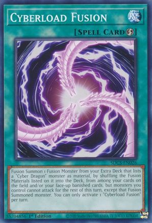 Cyberload Fusion (SDCS-EN026) - Common - Unlimited - Structure Deck: Cyber Strike