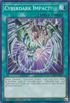 Cyberdark Impact! (SDCS-EN027) - Common - Unlimited - Structure Deck: Cyber Strike