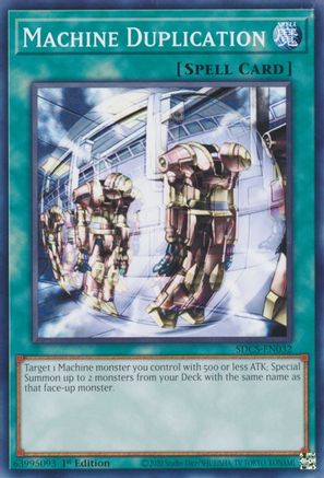 Machine Duplication (SDCS-EN032) - Common - Structure Deck: Cyber Strike