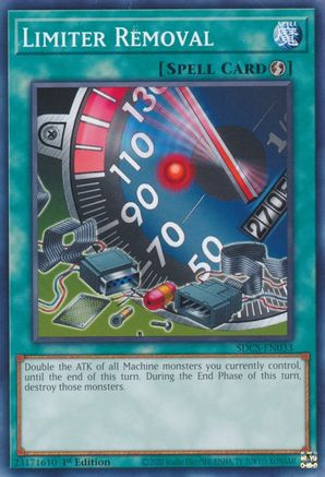 Limiter Removal (SDCS-EN033) - Common - Structure Deck: Cyber Strike