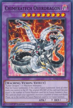 Chimeratech Overdragon (SDCS-EN042) - Common - Structure Deck: Cyber Strike