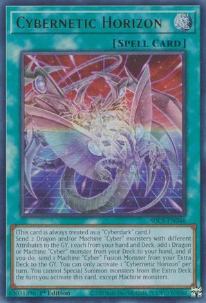 Cybernetic Horizon (SDCS-EN046) - Ultra Rare - Unlimited - Structure Deck: Cyber Strike