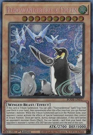 Floowandereeze & Empen (BODE-EN017) - Secret Rare - Burst of Destiny