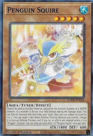 Penguin Squire (BODE-EN024) - Common - Burst of Destiny