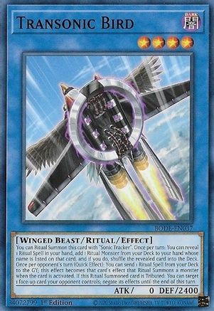 Transonic Bird (BODE-EN037) - Common - 1st Edition - Burst of Destiny