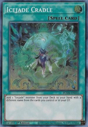 Icejade Cradle (BODE-EN056) - Super Rare - Burst of Destiny