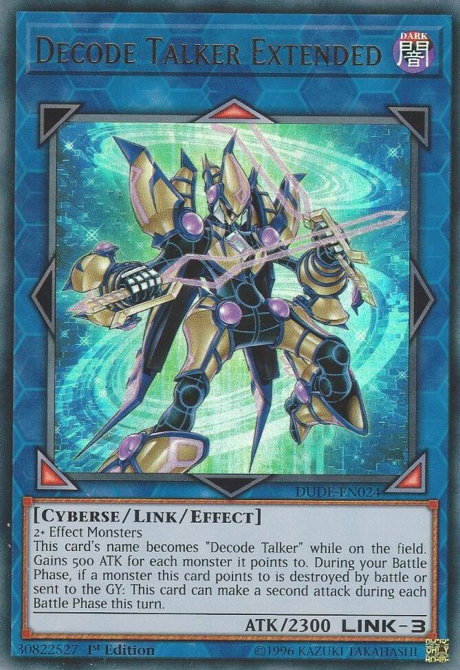 Decode Talker Extended DUDE-EN024 (Duel Devastator)  - 1st Edition
