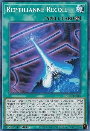 Reptilianne Recoil (BODE-EN061) - Common - Burst of Destiny