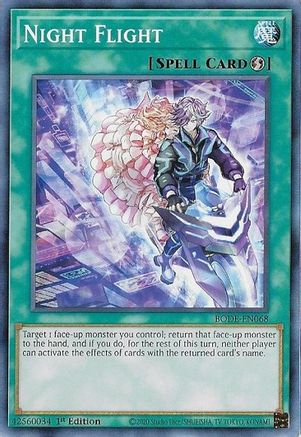 Night Flight (BODE-EN068) - Common - Burst of Destiny