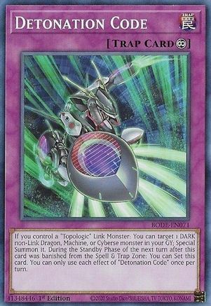 Detonation Code (BODE-EN071) - Common - 1st Edition - Burst of Destiny