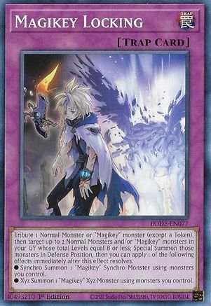 Magikey Locking (BODE-EN077) - Common - 1st Edition - Burst of Destiny