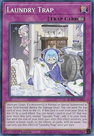 Laundry Trap (BODE-EN080) - Common - 1st Edition - Burst of Destiny