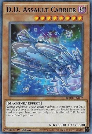 D.D. Assault Carrier (BODE-EN082) - Common - Burst of Destiny