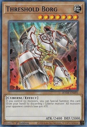 Threshold Borg (BODE-EN095) - Common - 1st Edition - Burst of Destiny