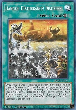 Danger! Disturbance! Disorder! (BODE-EN097) - Common - Burst of Destiny