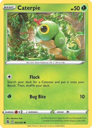 Caterpie 1/264  - Common - SWSH08: Fusion Strike