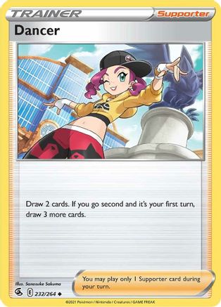 Dancer 232/264  - Uncommon - SWSH08: Fusion Strike