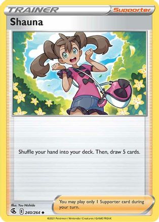 Shauna 240/264  - Uncommon - SWSH08: Fusion Strike