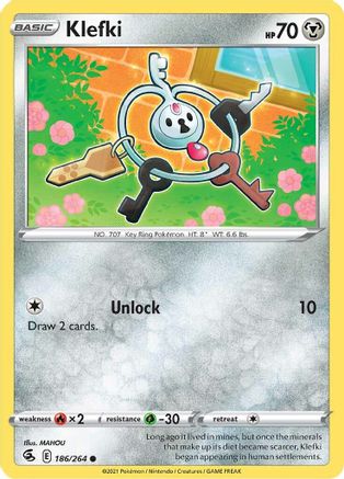 Klefki 186/264  - Common - SWSH08: Fusion Strike