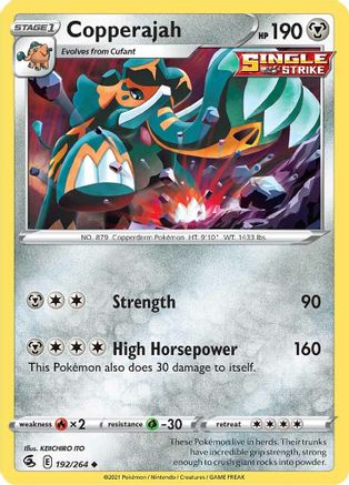 Copperajah 192/264  - Uncommon - SWSH08: Fusion Strike