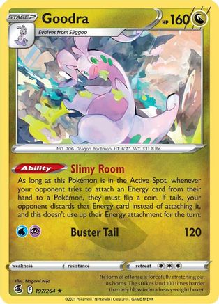 Goodra 197/264  - Rare - SWSH08: Fusion Strike