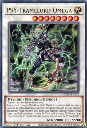 PSY-Framelord Omega (MGED-EN076) - Rare - 1st Edition - Maximum Gold: El Dorado