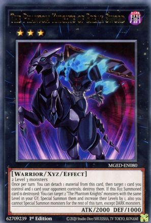 The Phantom Knights of Break Sword (MGED-EN080) - Rare - 1st Edition - Maximum Gold: El Dorado