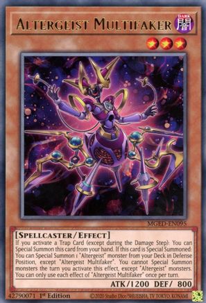 Altergeist Multifaker (MGED-EN095) - Rare - 1st Edition - Maximum Gold: El Dorado