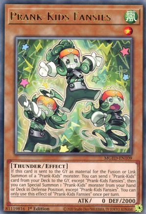 Prank-Kids Fansies (MGED-EN109) - Rare - 1st Edition - Maximum Gold: El Dorado